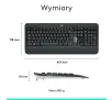 Zestaw Logitech MK540 Czarny