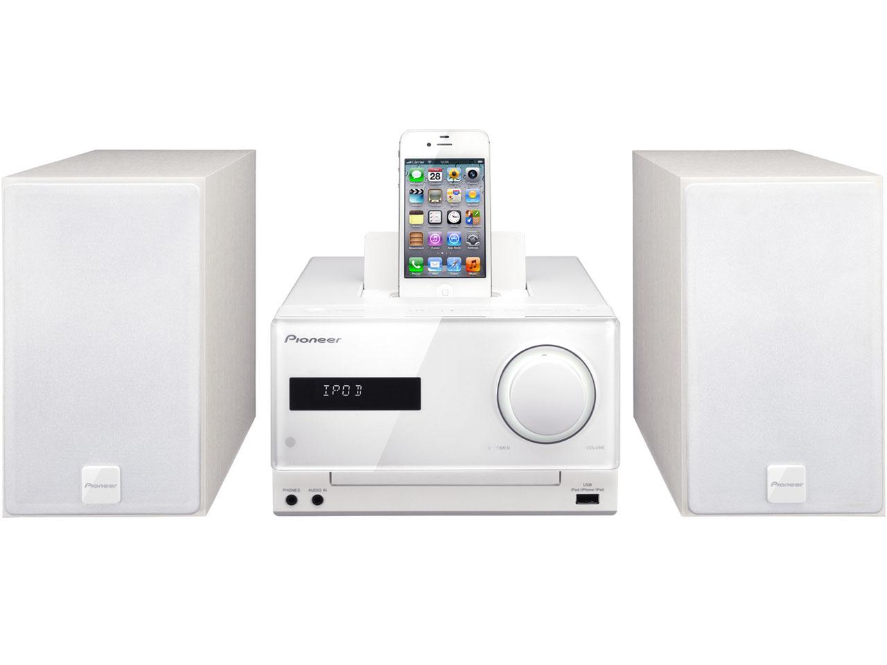 Wieża Pioneer X-CM31-W 30W Radio FM Biały