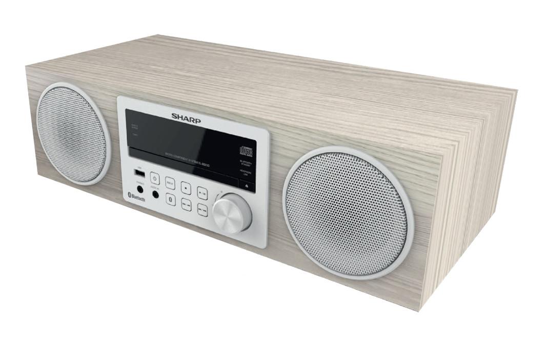 Wieża Sharp XL-BB20D (biały)