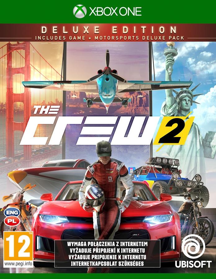The Crew 2 - Edycja Deluxe Gra na Xbox One (Kompatybilna z Xbox Series X)