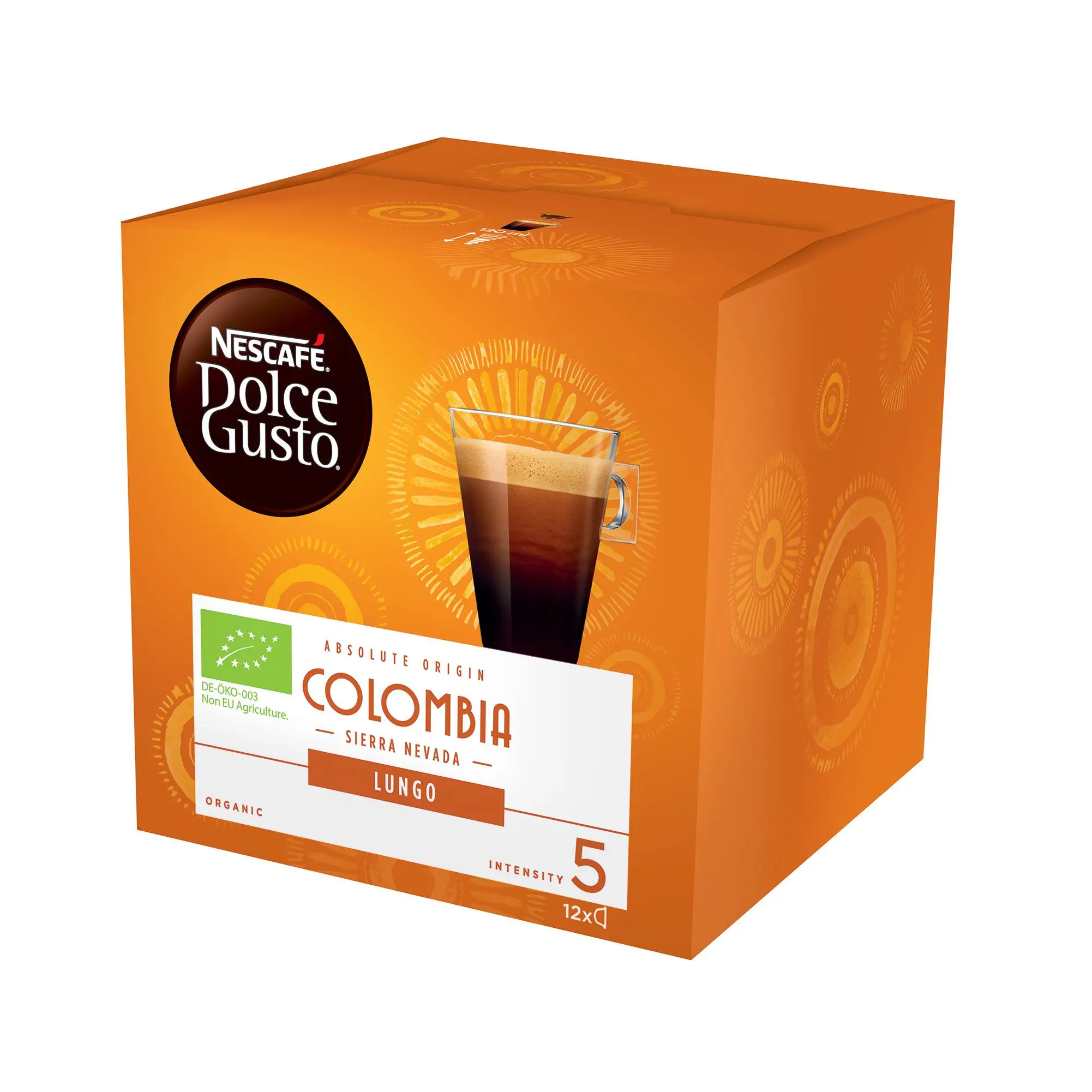 Kapsułki Nescafe Dolce Gusto Lungo Colombia 12szt.