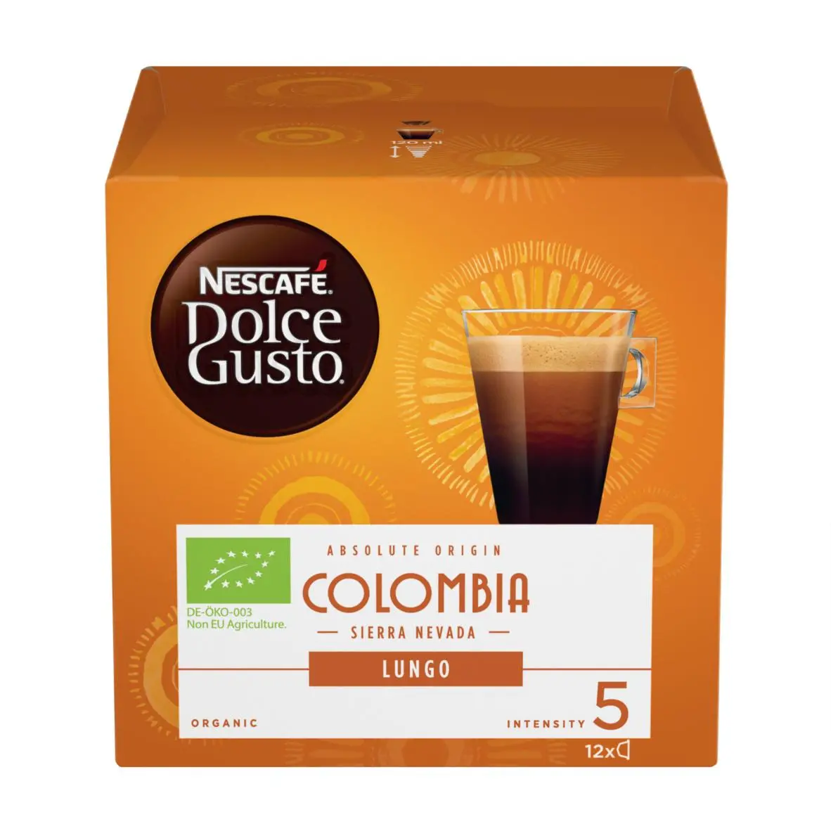 Kapsułki Nescafe Dolce Gusto Lungo Colombia 12szt.