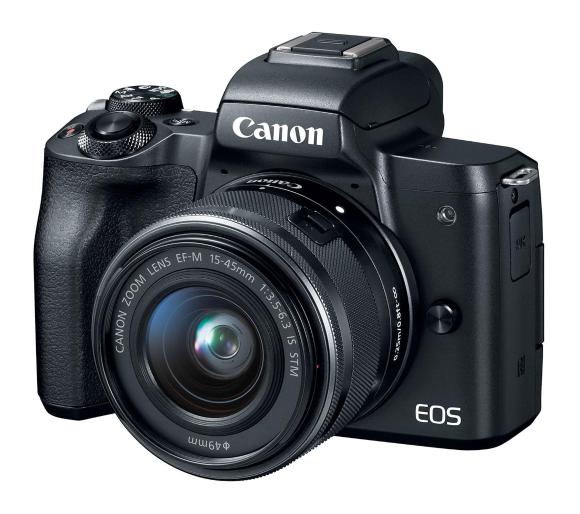 bezlusterkowiec Canon EOS M50 + 15-45mm + torba SB130 + karta 16GB (czarny)