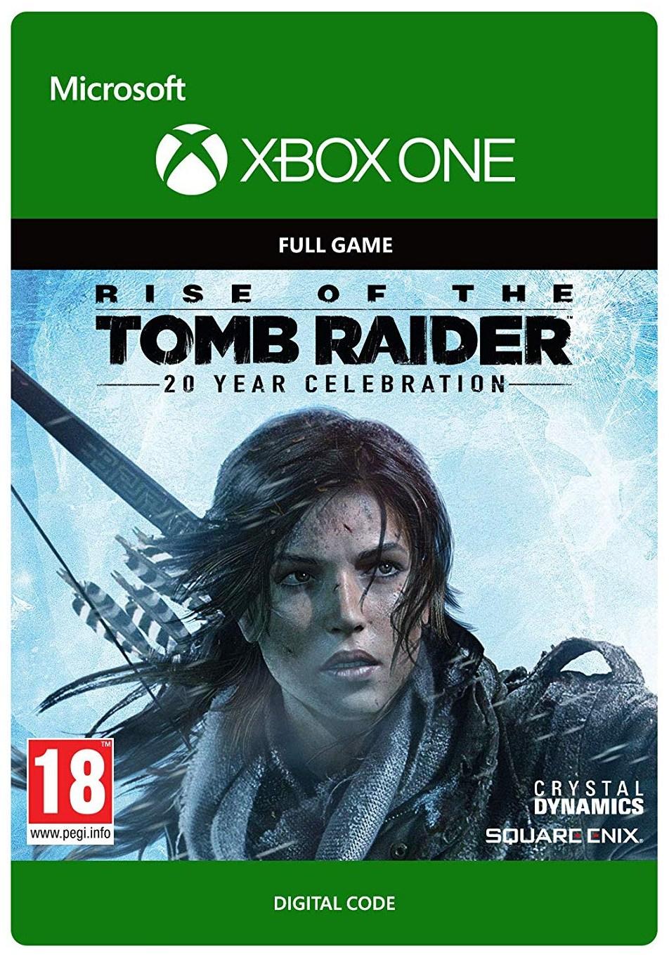 Rise of the Tomb Raider 20 Year Celebration [kod aktywacyjny] Gra na Xbox One (Kompatybilna z Xbox Series X/S)