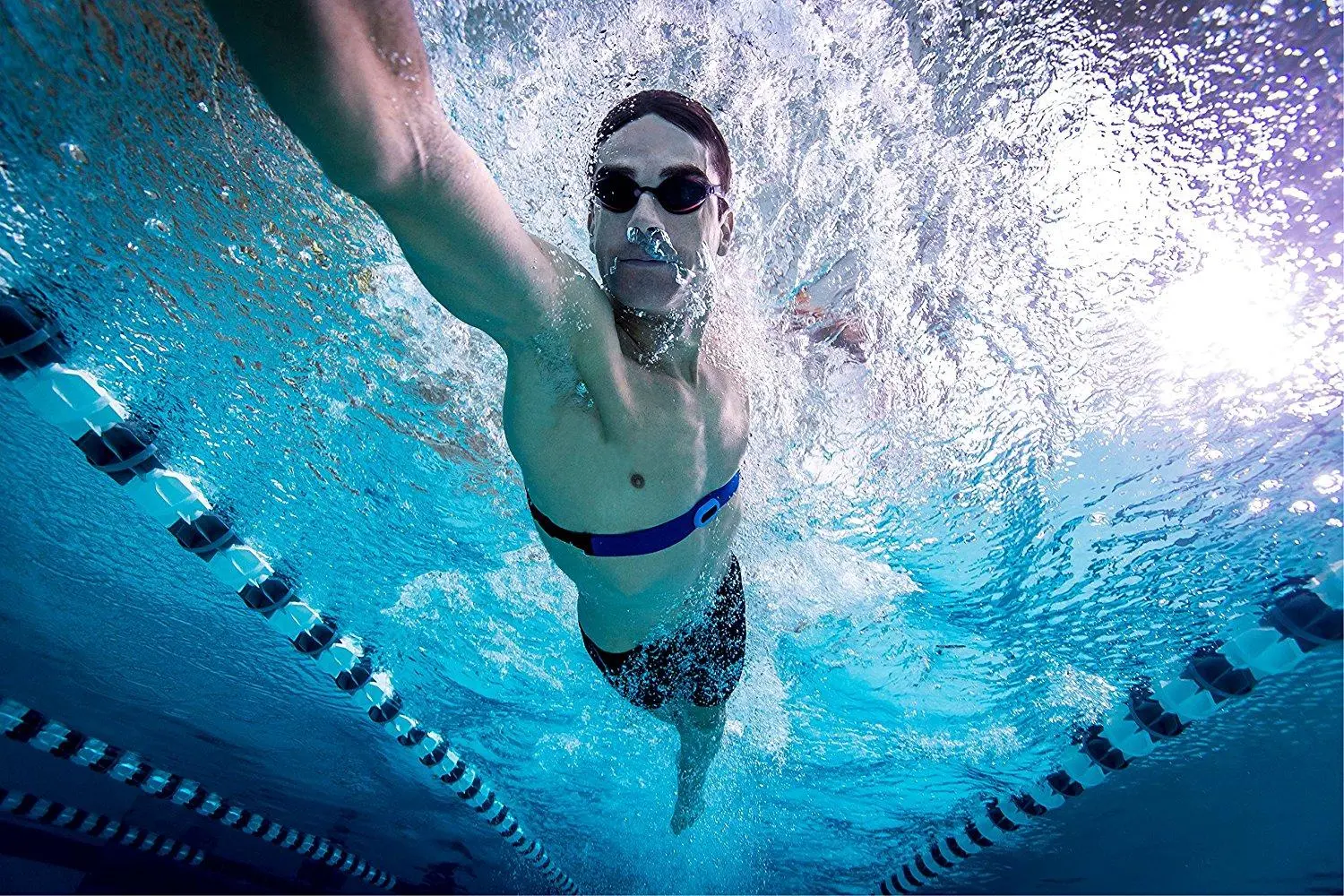 Czujnik Garmin HRM-Swim 010-12342-00 Niebieski