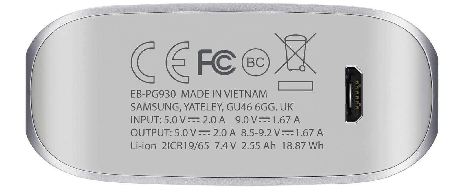 Powerbank Samsung EB-PG930BS (srebrny)