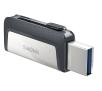 PenDrive SanDisk Ultra Dual Drive 256GB USB 3.1 Czarno-srebrny