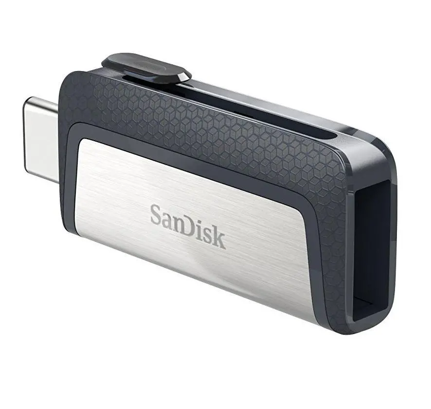PenDrive SanDisk Ultra Dual Drive 256GB USB 3.1 Czarno-srebrny