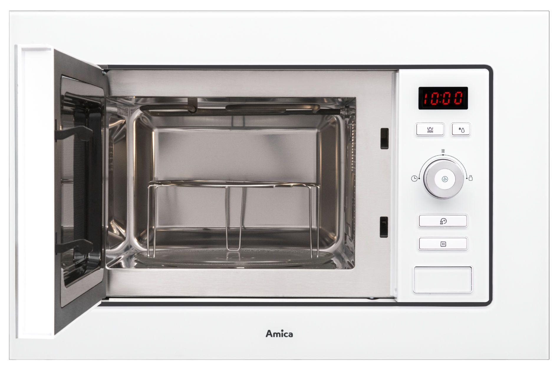 Kuchenka mikrofalowa Amica AMMB20E1GW z grillem