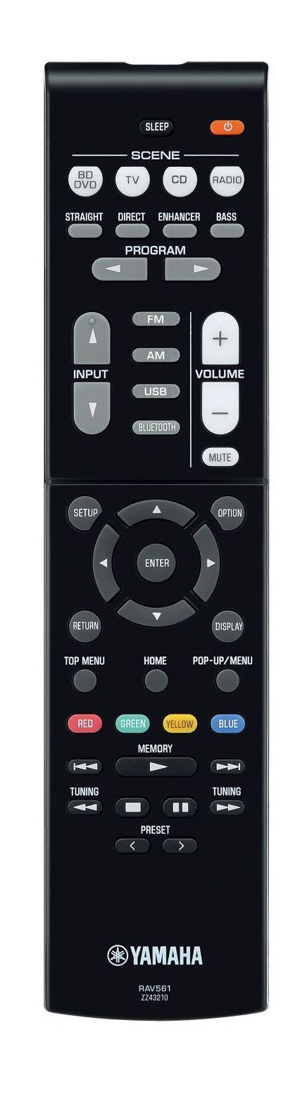 Amplituner Yamaha RX-V385 (tytanowy)