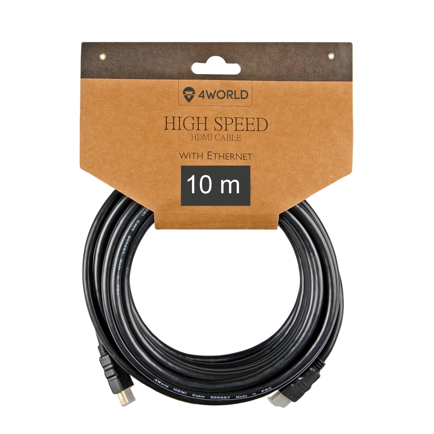 Kabel HDMI 4World 8608 10m Czarny