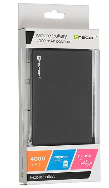 Powerbank Tracer TRABAT45871 4000 mAh (szary)