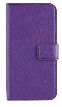 Etui Xqisit Slim Wallet iPhone 5/5s/SE (liliowy)