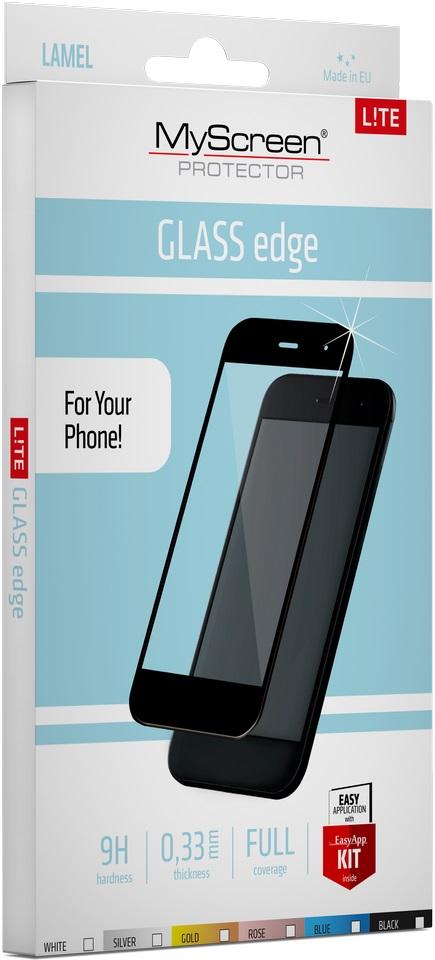 Szkło hartowane MyScreen Protector L!TE Glass Edge iPhone 7 Plus (czarny)