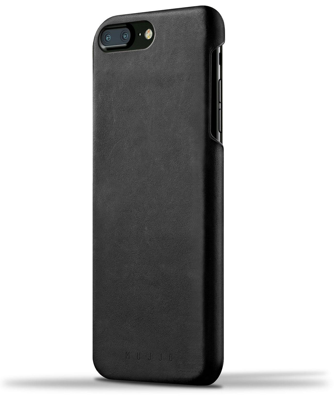 Mujjo Leather Case iPhone 7/8 Plus (czarny)