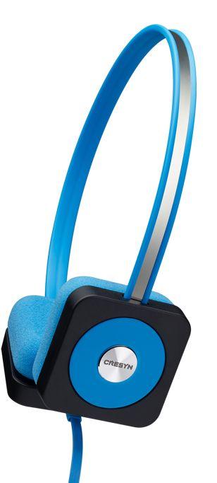 Słuchawki przewodowe Cresyn Disc C515H (niebieski)