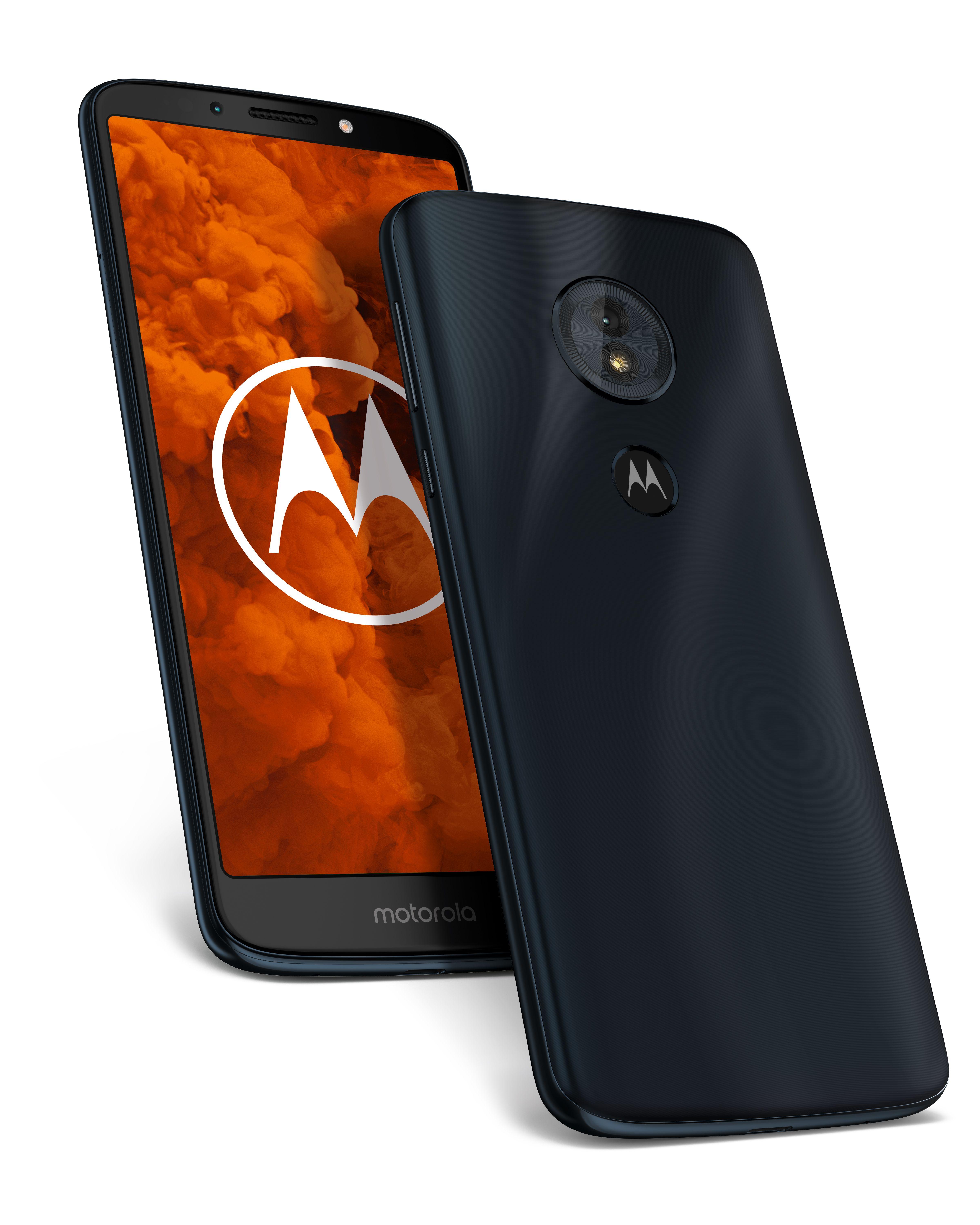 Smartfon Motorola Moto G6 Play 3GB (granatowy) + etui