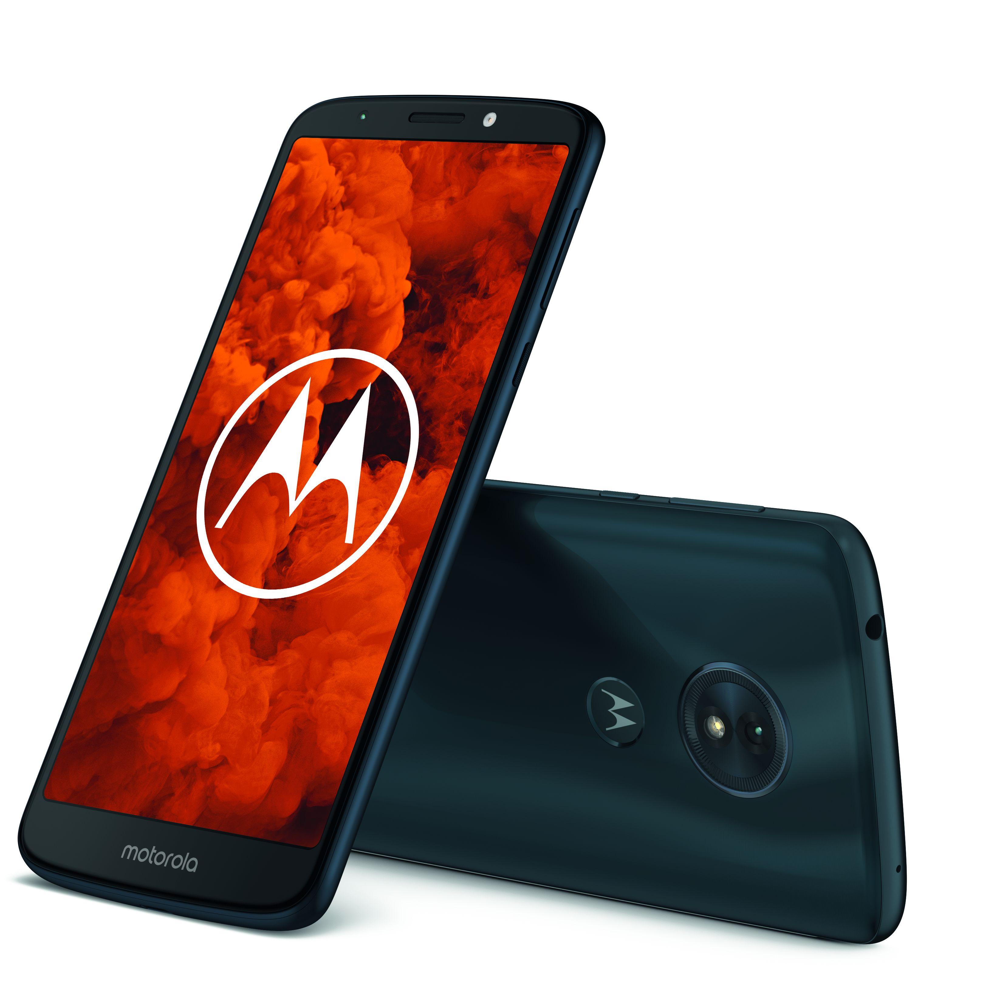 Smartfon Motorola Moto G6 Play 3GB (granatowy) + etui
