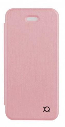 Xqisit Flap Cover Adour iPhone 5/5S/SE (różowy-złoty)