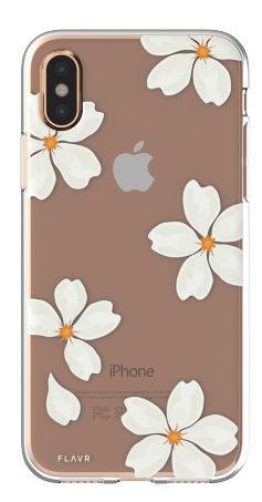 Etui Flavr iPlate White Petals do iPhone X (kolorowy)