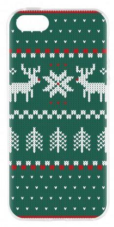 Flavr Case Ugly Xmas Sweater iPhone 5/5s/SE (zielony)