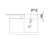 Zlewozmywak Blanco SUBLINE 500-IF/A SteelFrame 524111 Granitowy Antracyt