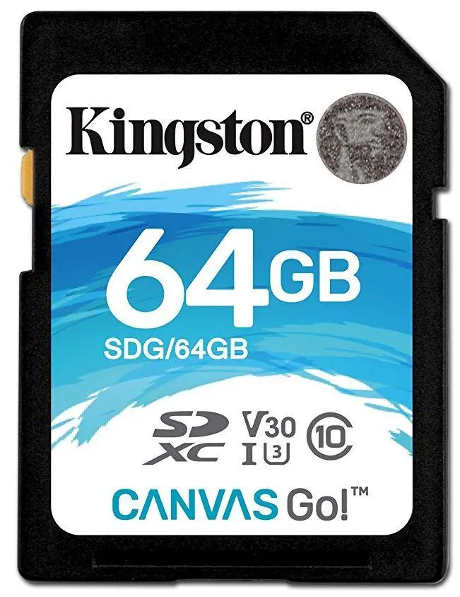 Karta pamięci Kingston Canvas Go SDXC 64GB UHS-I