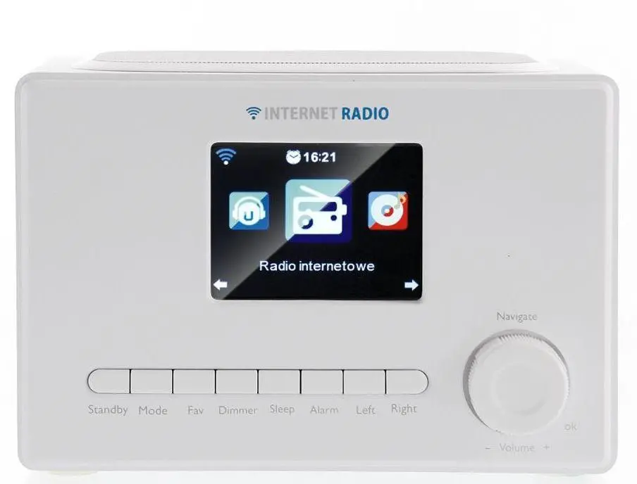 Radioodbiornik ART WIFI1001 Internetowe Biały