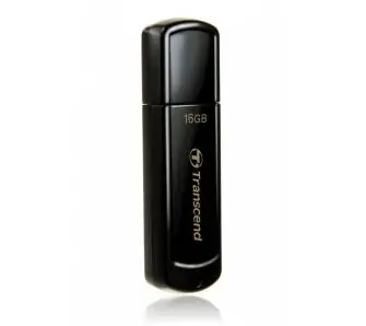 PenDrive Transcend JetFlash 350 16GB USB 2.0 Czarny