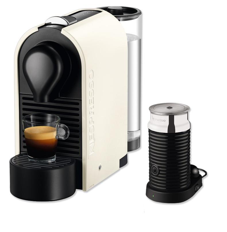Krups XN2511 Nespresso U White + Aeroccino