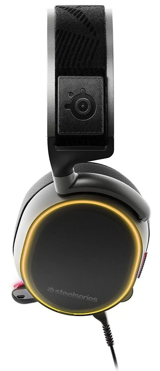 Słuchawki przewodowe z mikrofonem SteelSeries Arctis Pro Nauszne Czarny