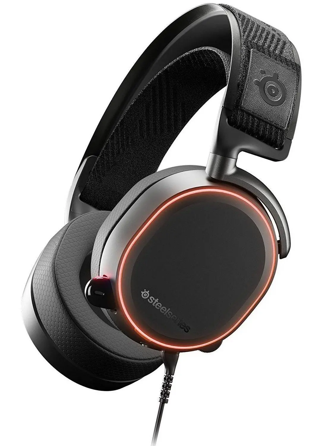 Słuchawki przewodowe z mikrofonem SteelSeries Arctis Pro Nauszne Czarny