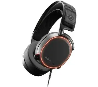 Słuchawki przewodowe z mikrofonem SteelSeries Arctis Pro Nauszne Czarny