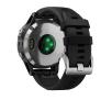 Zegarek sportowy Garmin Fenix 5 Plus Srebrny z Czarnym paskiem