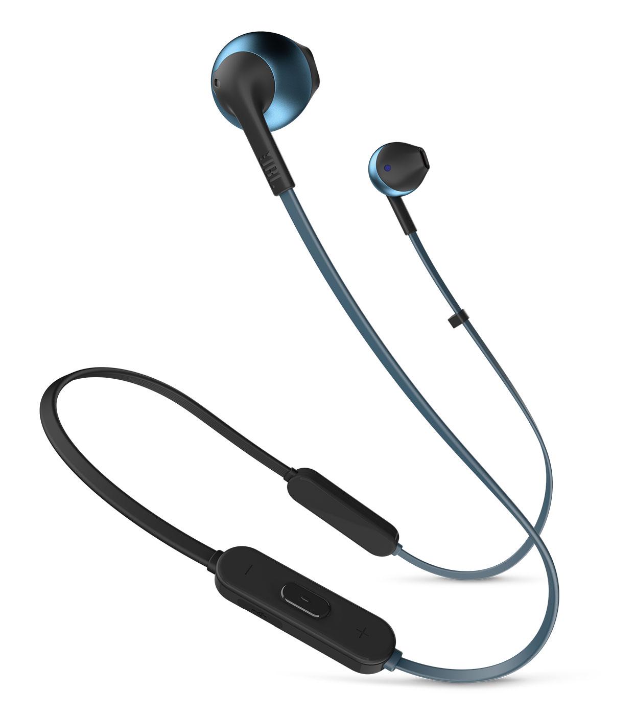 Słuchawki bezprzewodowe JBL TUNE 205BT (niebieski)