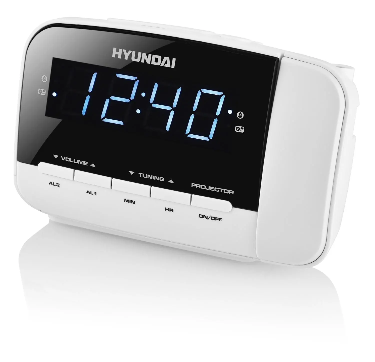 Radiobudzik Hyundai RAC 481 PLLWW Biały