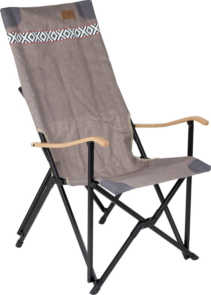 Bo-camp Krzesło kempingowe (brązowo-szare)