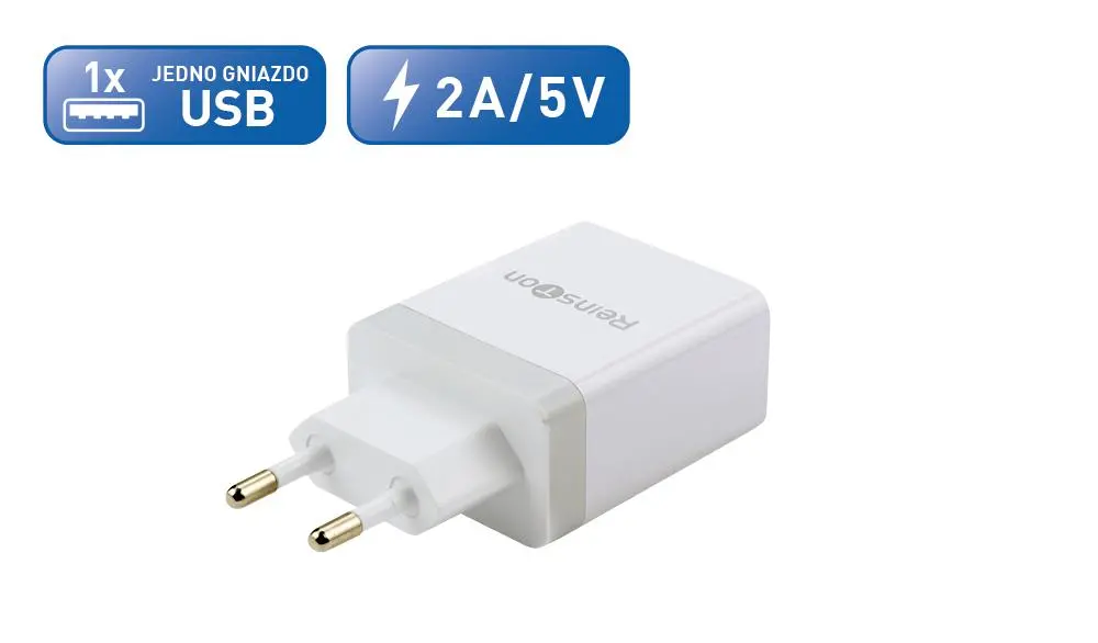 Ładowarka sieciowa Reinston ELSI002 1 port USB