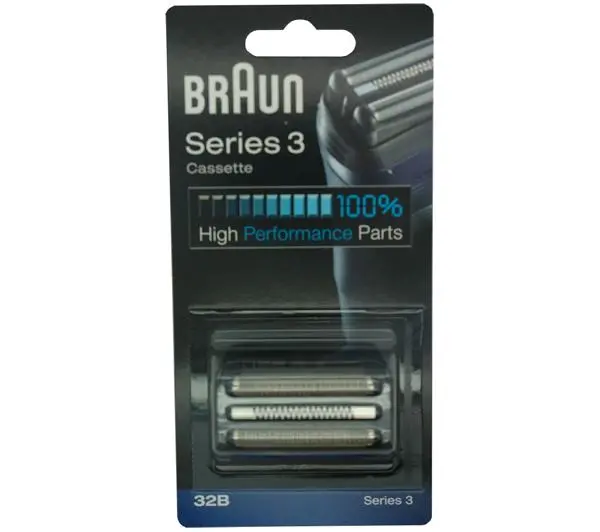 Folia i blok ostrzy do golarek Braun Seria 3 32B Czarny
