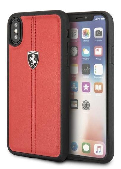 Etui Ferrari FEHDEHCPXRE do iPhone X (czerwony)