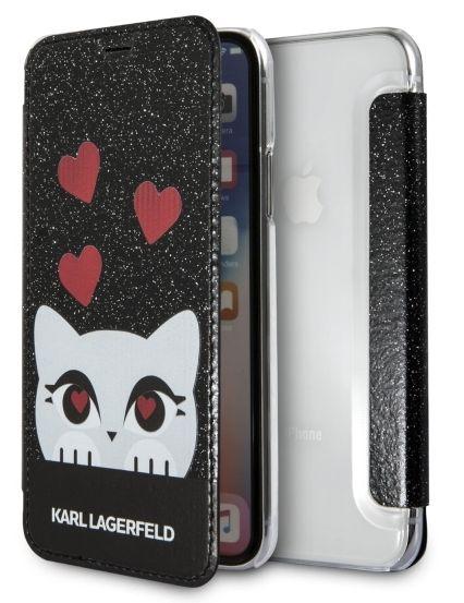 Karl Lagerfeld KLFLBKPXVDCBK iPhone X (czarny)