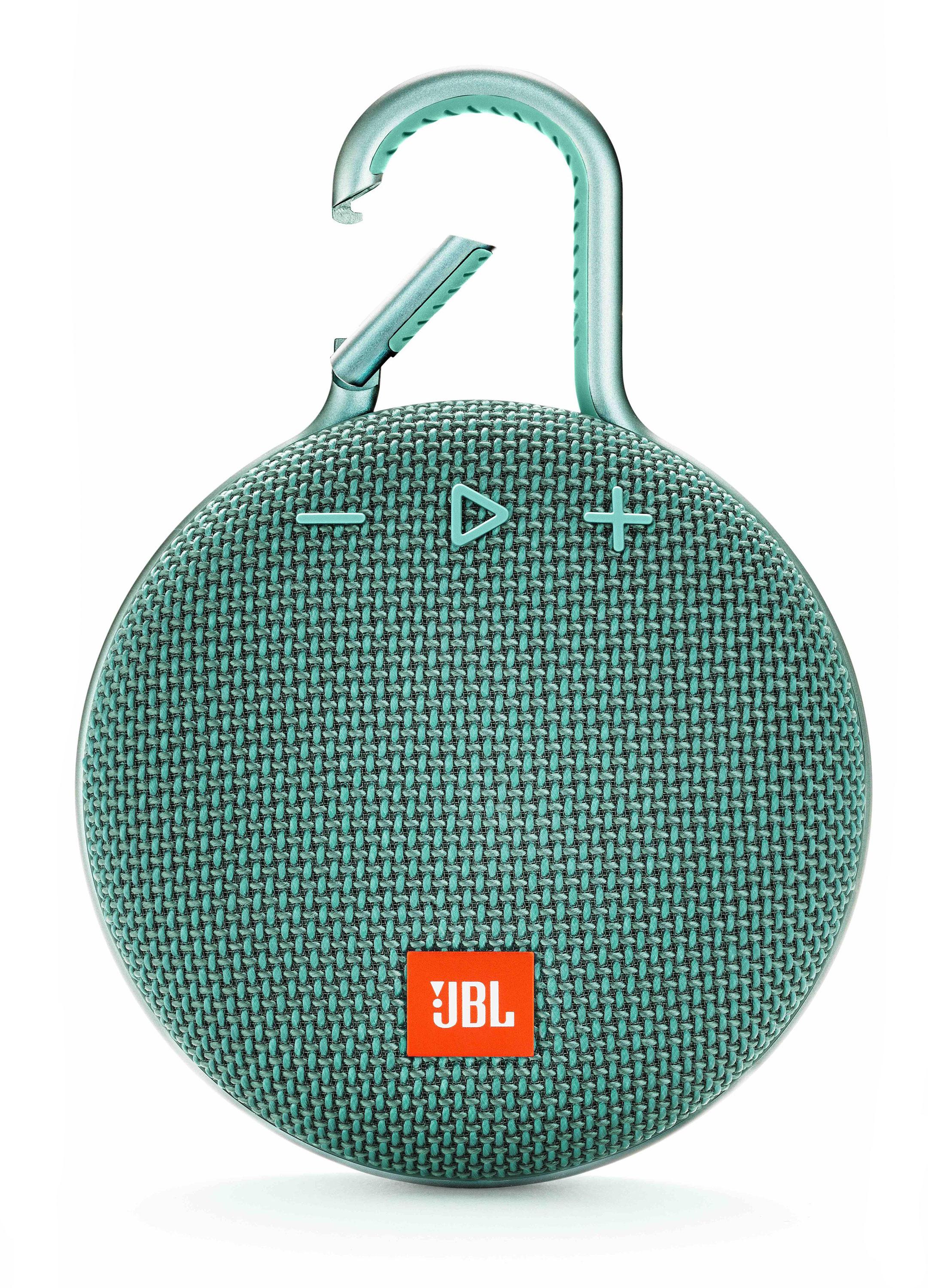 Głośnik Bluetooth JBL Clip 3 (turkusowy)