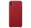 Etui Apple Leather Case do iPhone Xs Max MRWQ2ZM/A (czerwony)