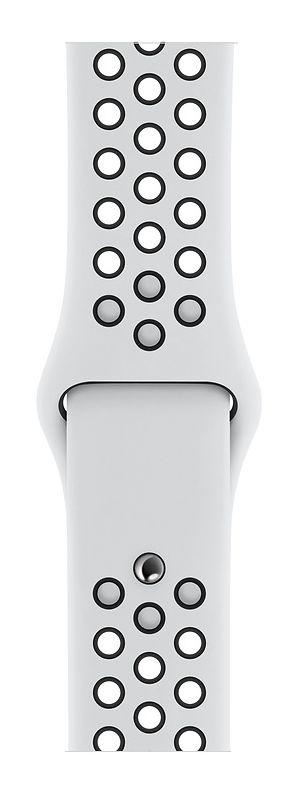 Apple Pasek Sportowy Nike Apple Watch 40mm (czysta platyna/czarny)