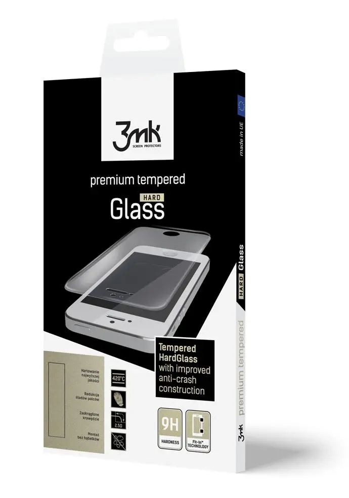 Szkło hartowane 3mk HardGlass do iPhone XS Max