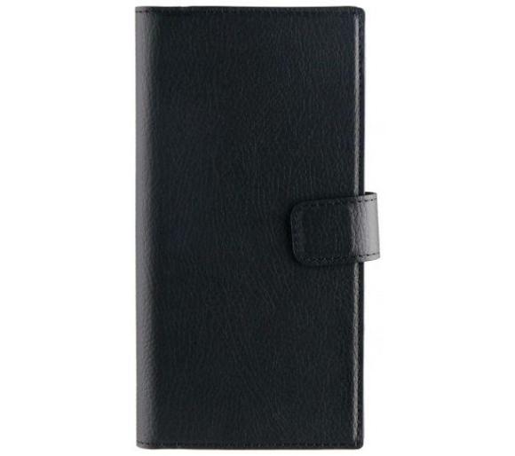 etui dedykowane Xqisit Slim Wallet do Sony Xperia XZ Premium (czarny)