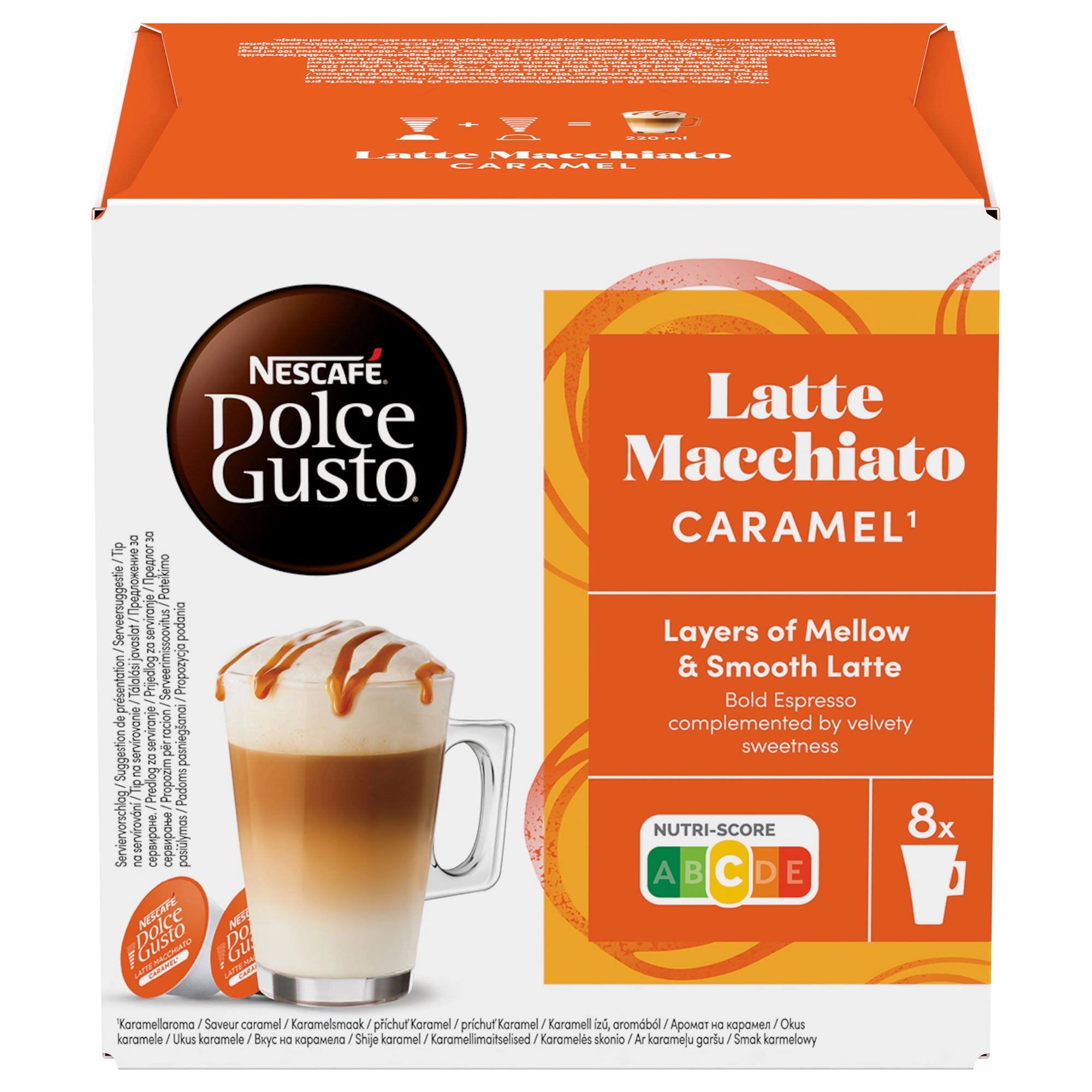 Kapsułki Nescafe Dolce Gusto Latte Macchiato Caramel 16szt.