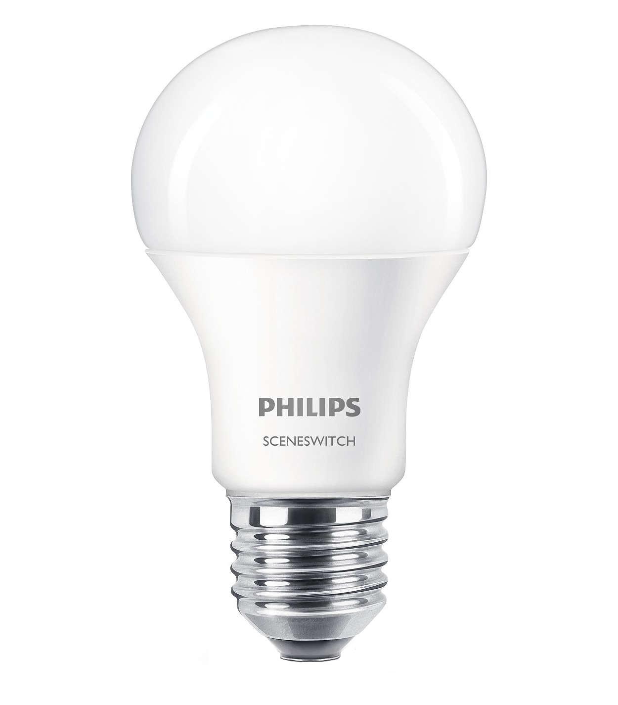 Philips 60W A60 E27 WW-CW FR ND SRT4