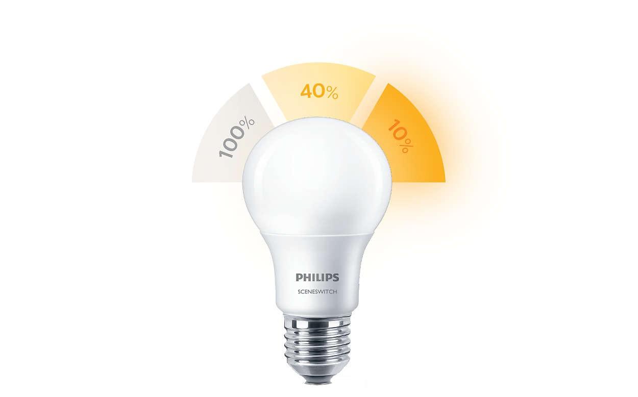 Philips 60W A60 E27 WW FR ND RF 1BC/6