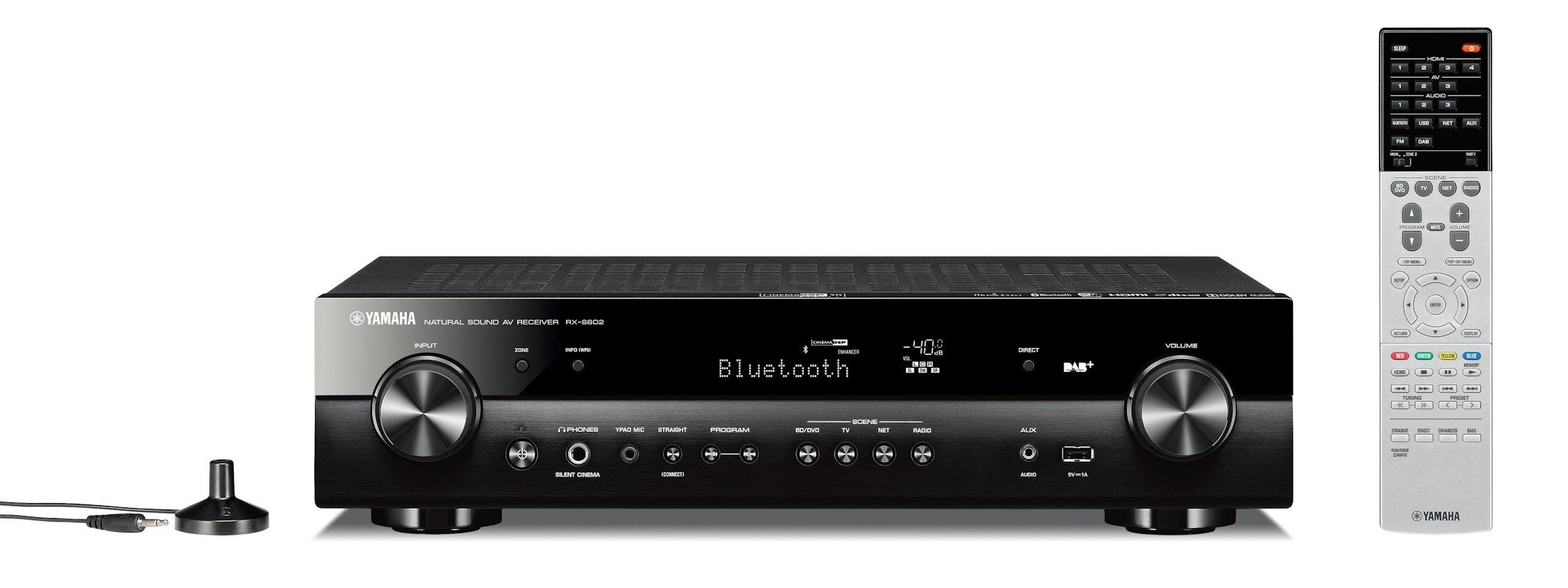 Amplituner Yamaha MusicCast RX-S602 (czarny)